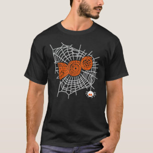 Camiseta Boo Spider Web Para La Mujer Gráfico Web De La Ara