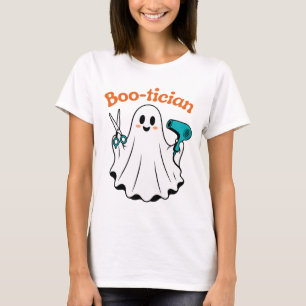 Camiseta Boo-ticiano divertido fantasma de Halloween estili