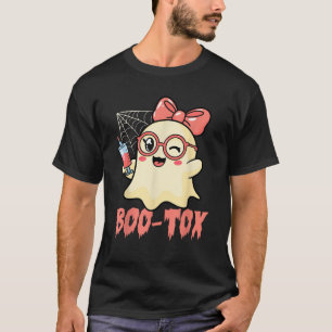 Camiseta Boo Tox Boo tox Halloween Enfermera Inyector Relle