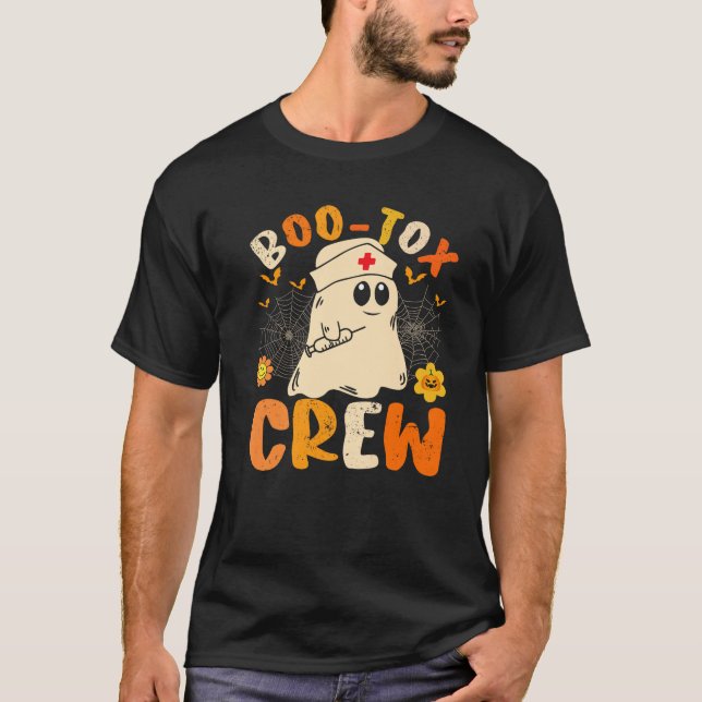 Camiseta BOO Tox Nurse Injector Halloween Filler Botox Dysp (Anverso)