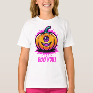 Camiseta Boo Y'All, espeluznante y adorable diseño de Hallo