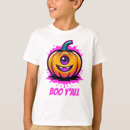 Camiseta Boo Y'All, espeluznante y adorable diseño de Hallo