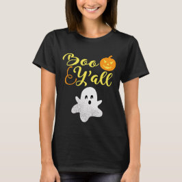 Camiseta Boo Y'all Halloween Ghost