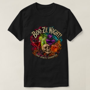 Camiseta Boo Ze Night Buen Espíritu Adulto Halloween
