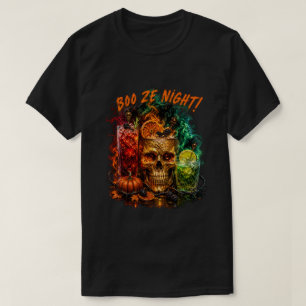 Camiseta Boo Ze Night Buen Espíritu Adulto Halloween