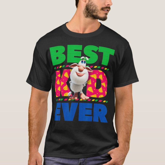 Camiseta Booba Best Kid Ever Birthday Gift (Anverso)