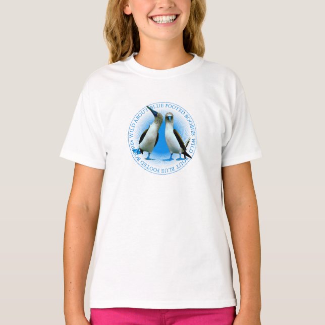 Camiseta Boobíes con pies azules (Anverso)