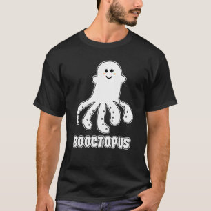 Camiseta Booctopus Octopus Ghost Funny Scary Cute Halloween