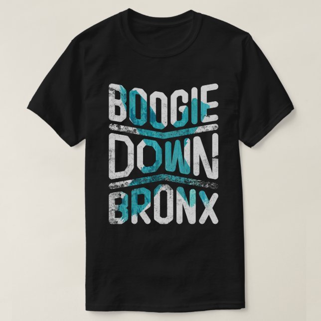Camiseta Boogie abajo Bronx #1 (Diseño del anverso)