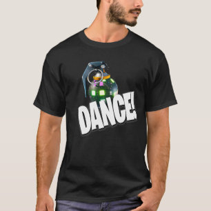 Camiseta Boogie Bomb Dance Disco Funny Battle Royale