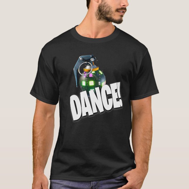 Camiseta Boogie Bomb Dance Disco Funny Battle Royale (Anverso)