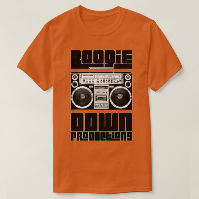 Camiseta Boogie Down Productions (Diseño del anverso)