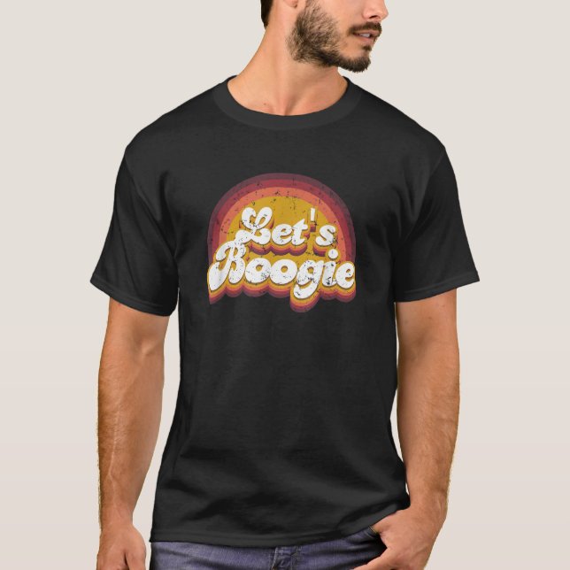 Camiseta Boogie Kidcore Estético Retro Arcoiris Danci (Anverso)