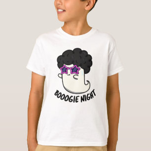 Camiseta Boogie Night Funny Halloween Ghost Pun
