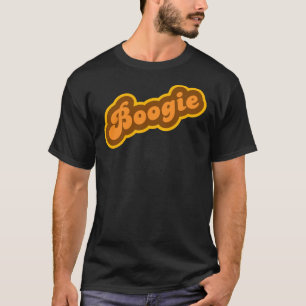 Camiseta Boogie - Retro 70S - Logotipo Esencial