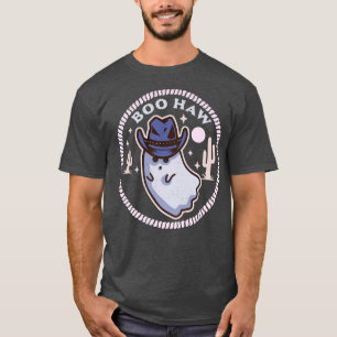 Camiseta BooHaw Western Ghost Halloween Cowboy Cowgirl Cost