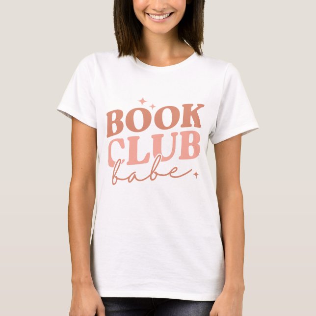 Camiseta Book Club Babe (Anverso)