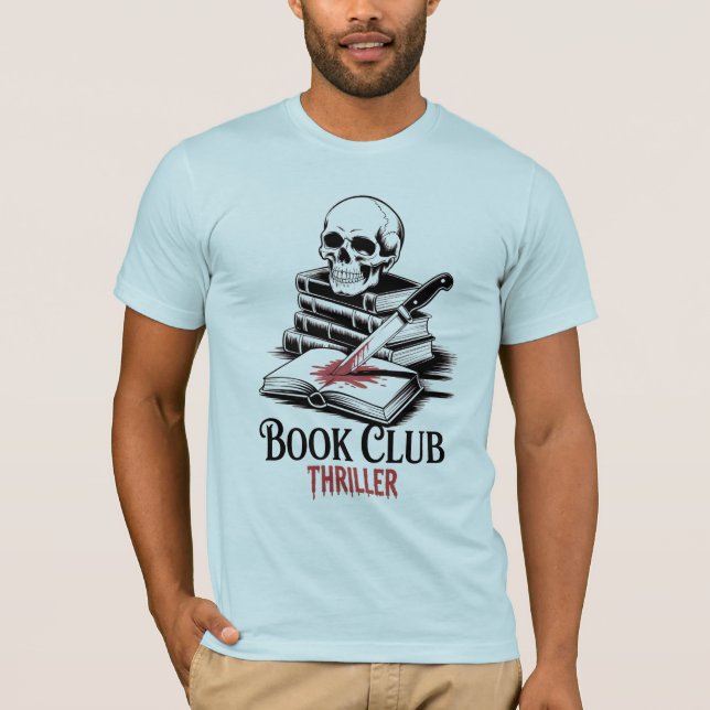 Camiseta Book Club Thriller (Anverso)
