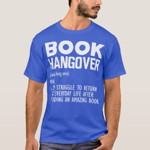 Camiseta Book Hangover Funny Definition w