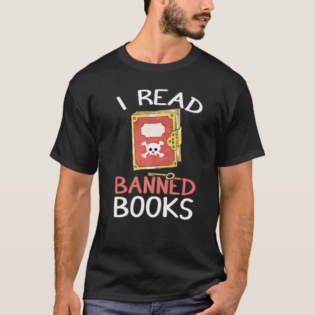 Camiseta Book   I Read Banned Books (Anverso)