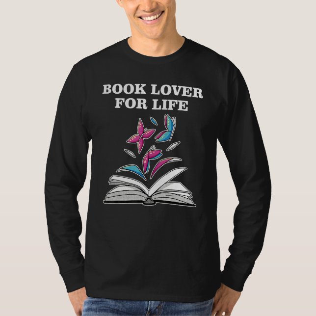 Camiseta Book Lover for Life_2 (Anverso)