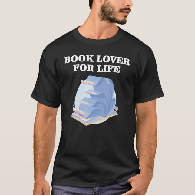 Camiseta Book Lover for Life_8 (Anverso)