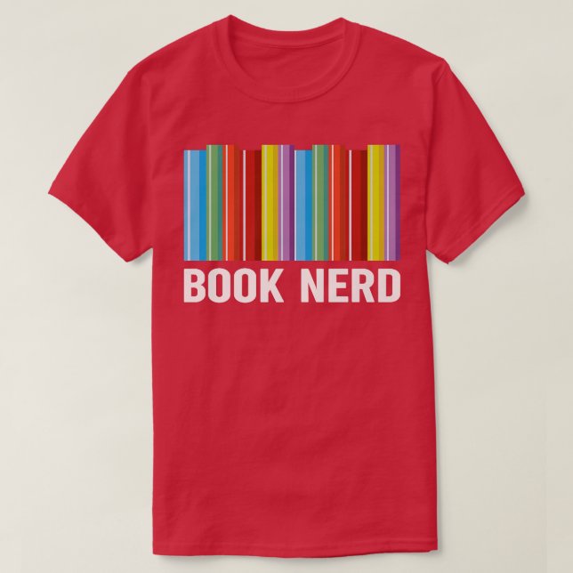 Camiseta Book Nerd Books Lover Bookworm Bookaholic Reader G (Diseño del anverso)
