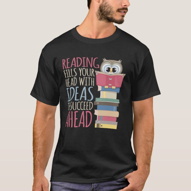 Camiseta Book Nerd Library & Librarian Reading Book Bookwor (Anverso)