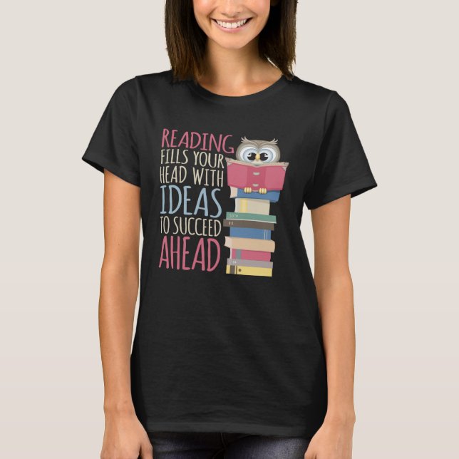 Camiseta Book Nerd Library & Librarian Reading Book Bookwor (Anverso)