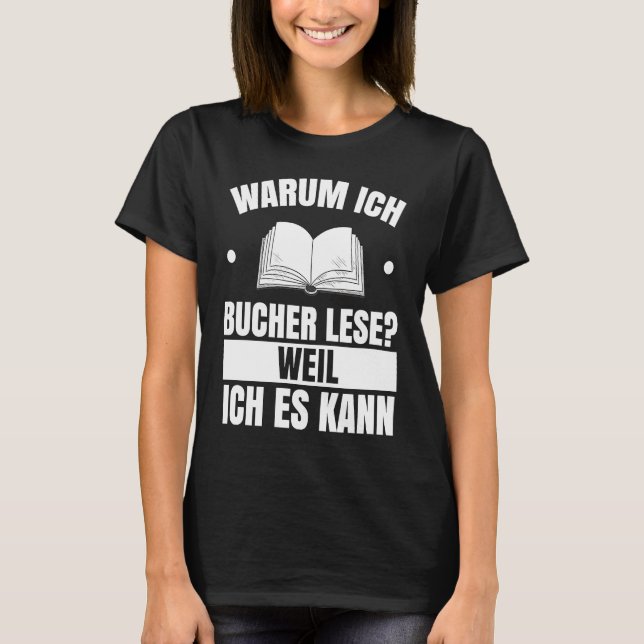 Camiseta Book Reading  Library Reader Bookworm Books (Anverso)