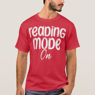 Camiseta Book Reading Mode On Library Book Lover Reading Bo