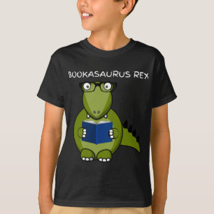 Camiseta Bookasaurus Rex Funny Novedad Dinosaur Book Lover