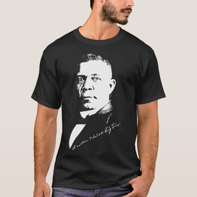 Camiseta Booker T Washington Silhouette (Anverso)
