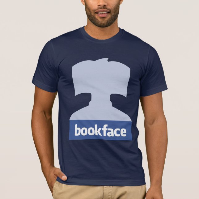 Camiseta bookface (Anverso)