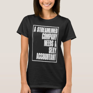 Camiseta Bookkeeper Streamline Cpa Bookkeeping Sexy Account