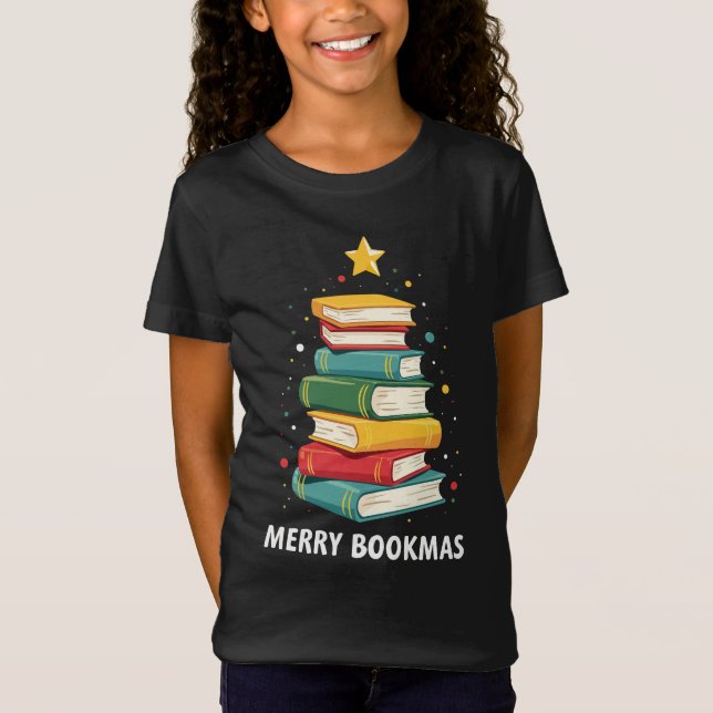 Camiseta Bookmas de Cerezo - Festividad para los amantes de (Anverso)