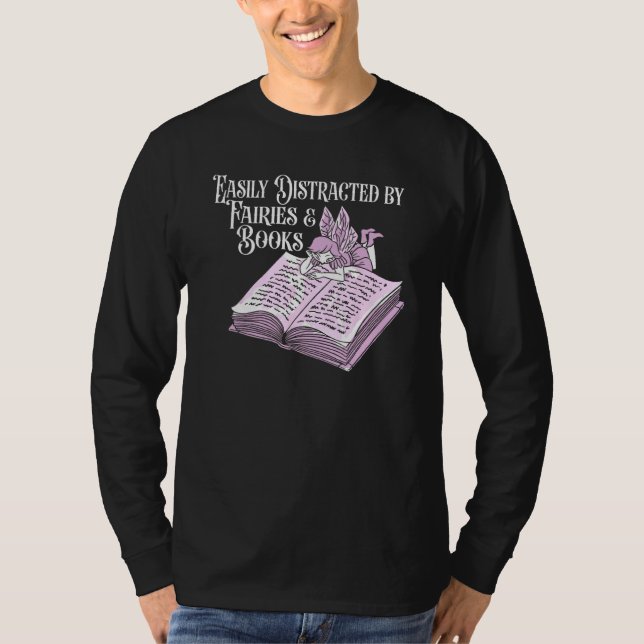 Camiseta Books Literature  Bibliophile Librarian Bookworm B (Anverso)
