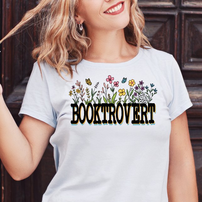 Camiseta Booktrovert (Subido por el creador)