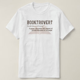Camiseta - Booktrovert