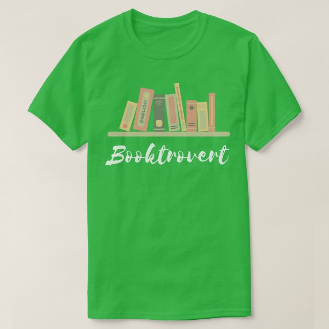 Camiseta Booktrovert 1 (Diseño del anverso)