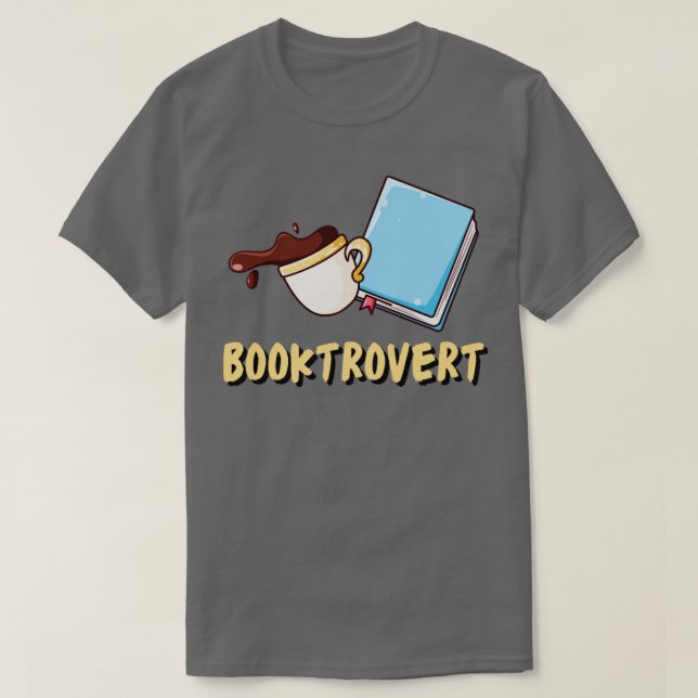 Camiseta Booktrovert 2 (Diseño del anverso)