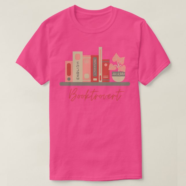 Camiseta Booktrovert 4 (Diseño del anverso)