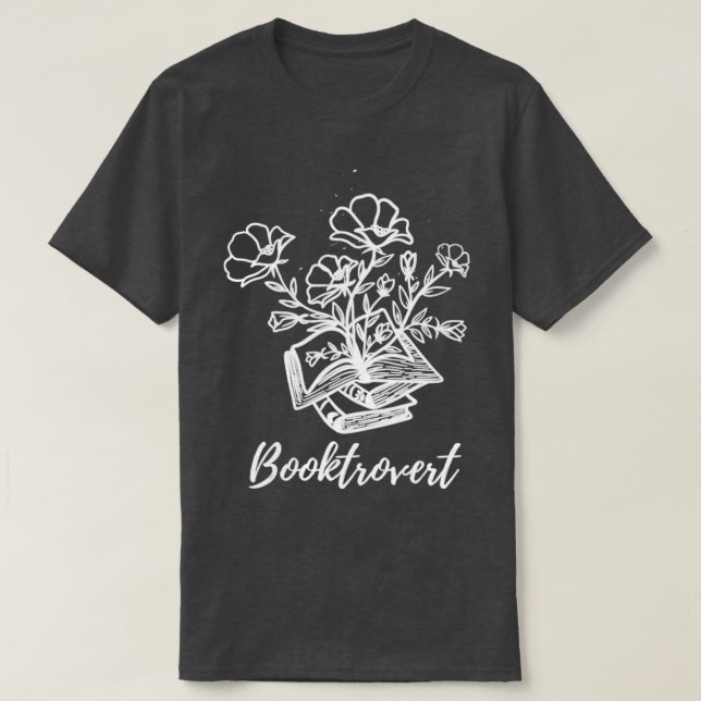 Camiseta Booktrovert 6 (Diseño del anverso)