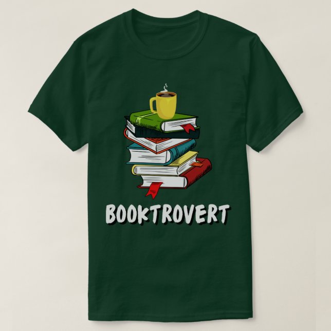 Camiseta Booktrovert 7 (Diseño del anverso)