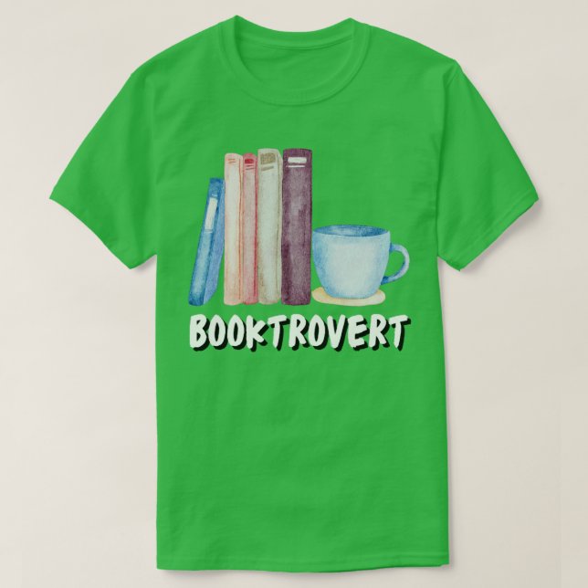 Camiseta Booktrovert 8 (Diseño del anverso)