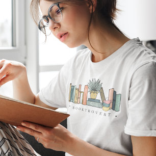 Camiseta Booktrovert de Lover del libro