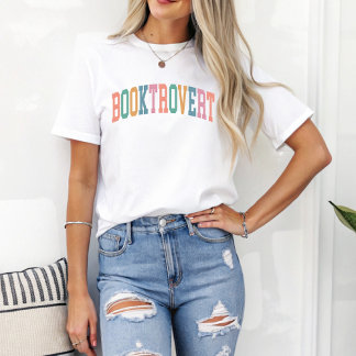 Camiseta Booktrovert Sporty Bookish Gift para el amante de
