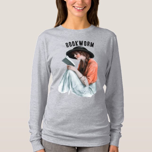 Camiseta Bookworm, (Anverso)