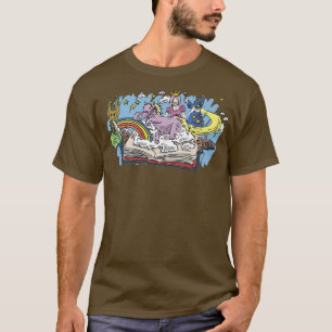 Camiseta Bookworm Avid ReaderFairy Tale Fantasy Book Readin