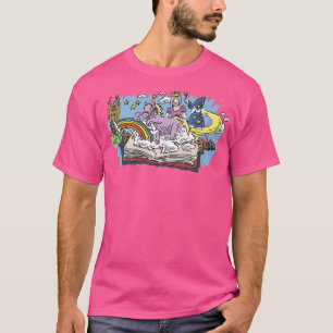 Camiseta Bookworm Avid ReaderFairy Tale Fantasy Book Readin